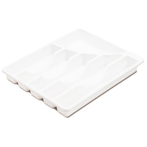 Sterilite 15758006 Compartment Cutlery Tray, 14"X11.75" Overstock
